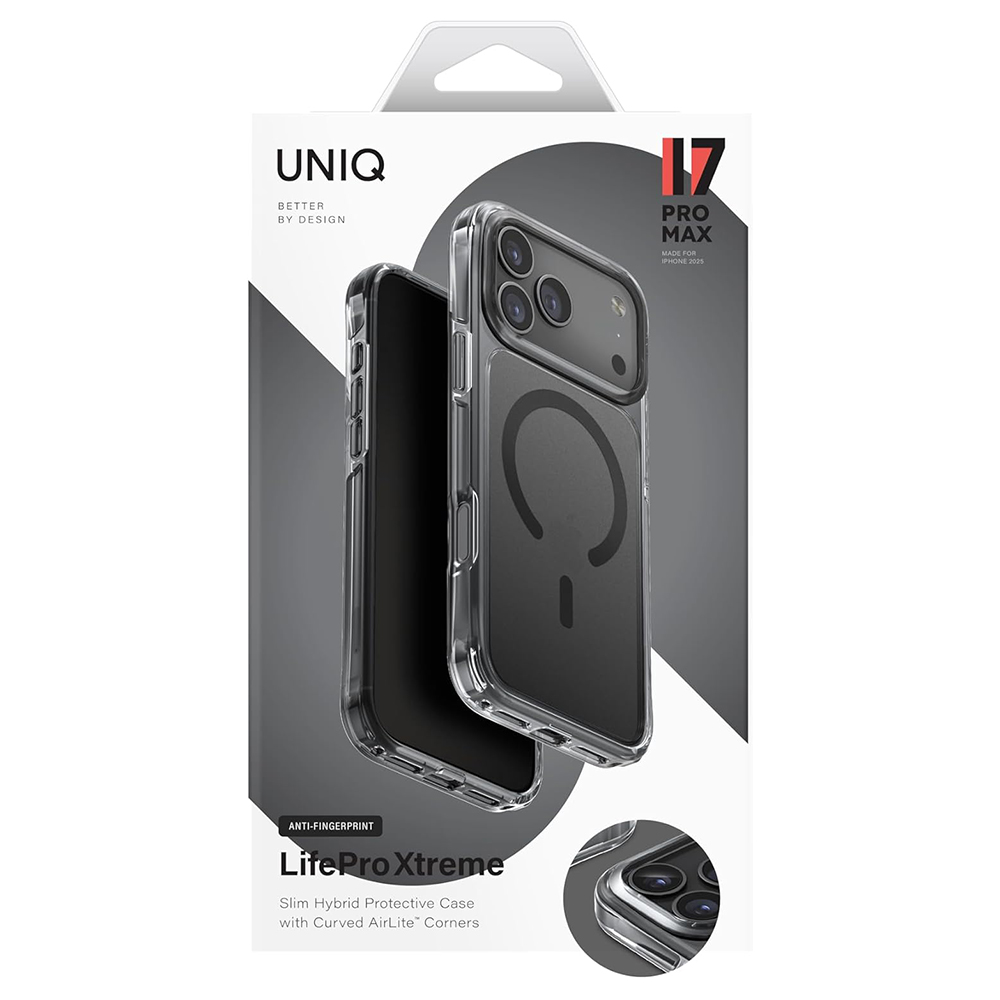 Husa UNIQ - LifePro Xtreme MagClick - iPhone 17 Pro Max - Black - Image 8